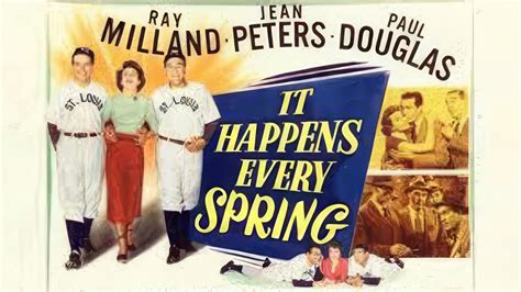 Isn't It Happened Every Spring a Delightful Tale of Romance and Baseball Mishaps?