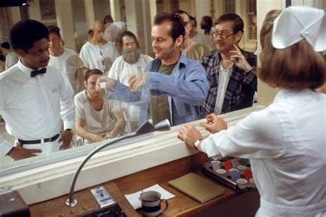 One Flew Over the Cuckoo's Nest and Its Exploration of Individuality Versus Conformity Within a Rigid Mental Institution!